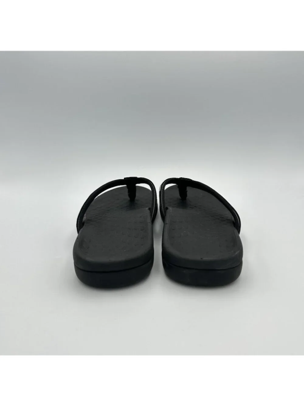 Vionic Tide II Toe Post Sandals Women's Size 8 US Black Flip Flop Slip On - Picture 4 of 13